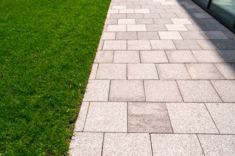 Landscaped Paver Pathway